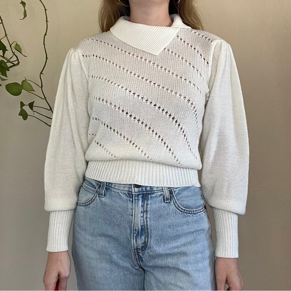 Vintage Long Sleeve Knit Sweater